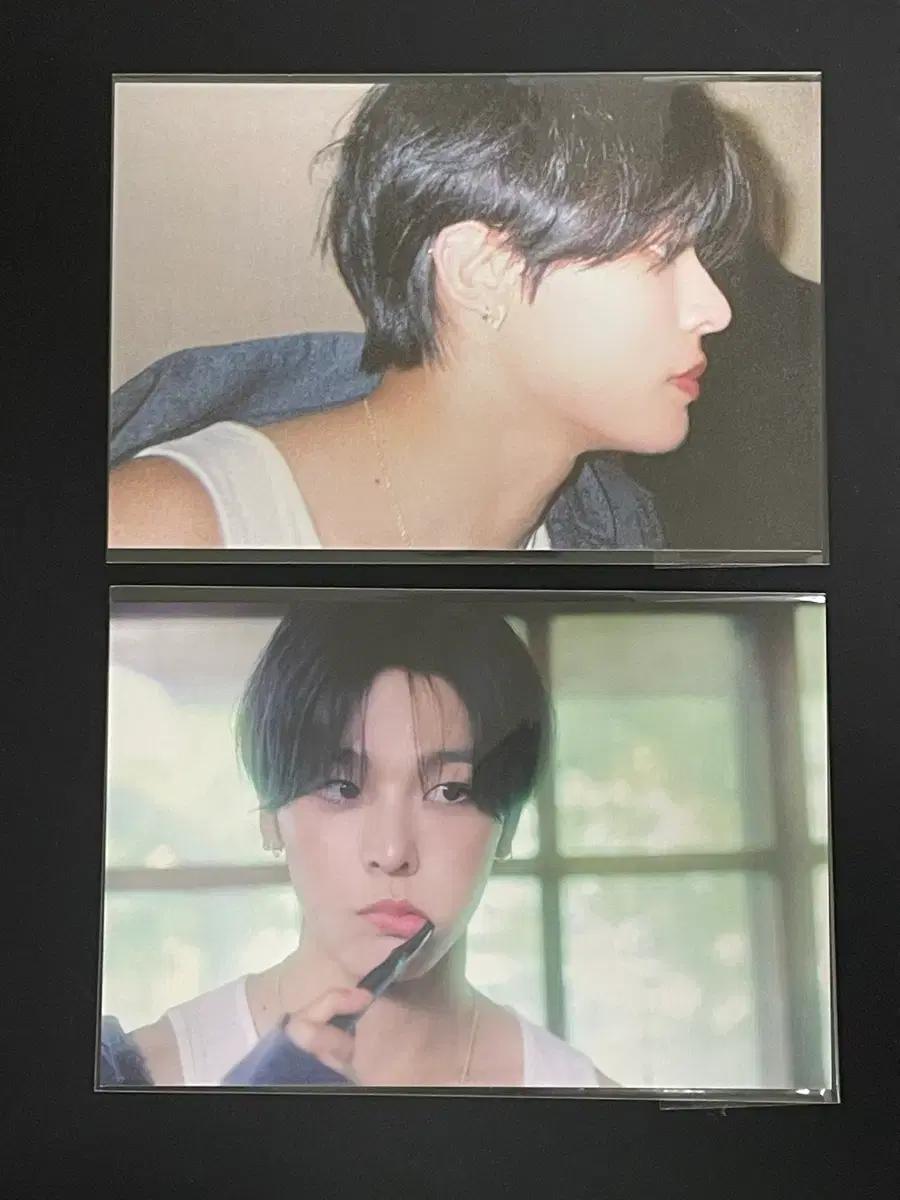 NCT WISH 엔시티위시 사진전 전시회 엽서 포스트카드 리쿠 A B