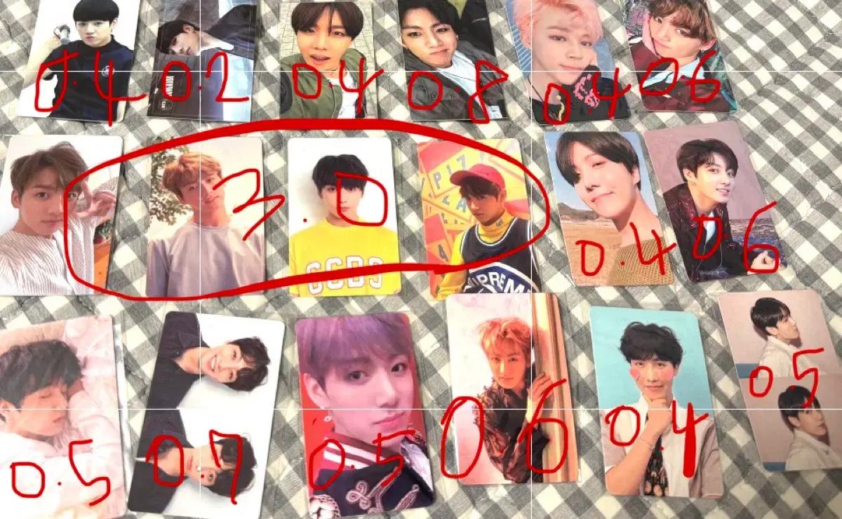 방탄소년단 BTS 포토카드 판매합니다