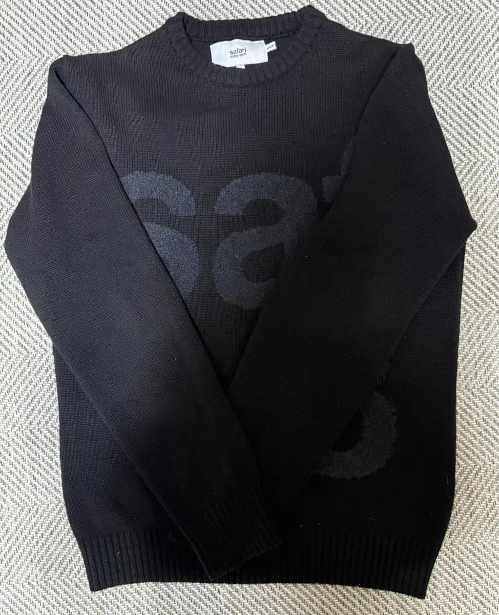 사파리스팟 사파리 니트 블랙