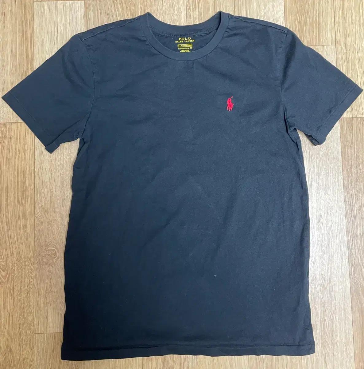 폴로 랄프로렌 블랙 반팔 티셔츠