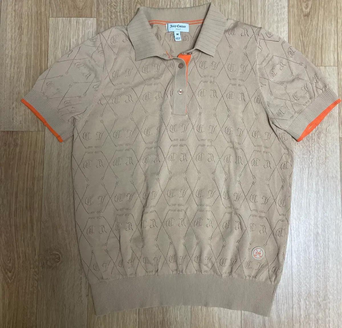 쥬시 꾸뛰르 골프웨어 반팔 폴로 티셔츠