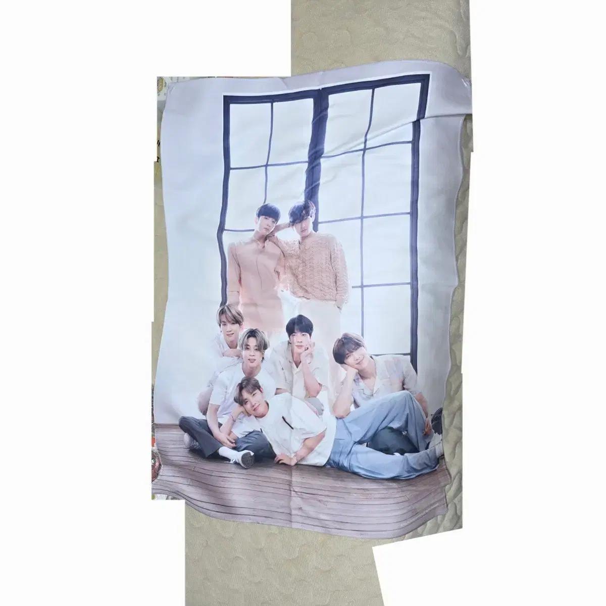 bts 방탄 방탄소년단 패브릭 포스터