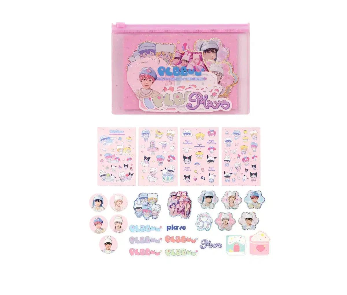 플레이브 플뿌 엠디 굿즈 MD 스티커팩