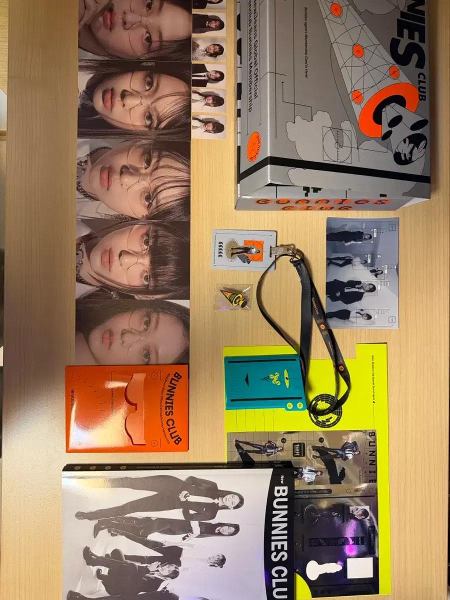 뉴진스 앨범 버니즈 클럽 외 5개/하니 키링 판매합니다