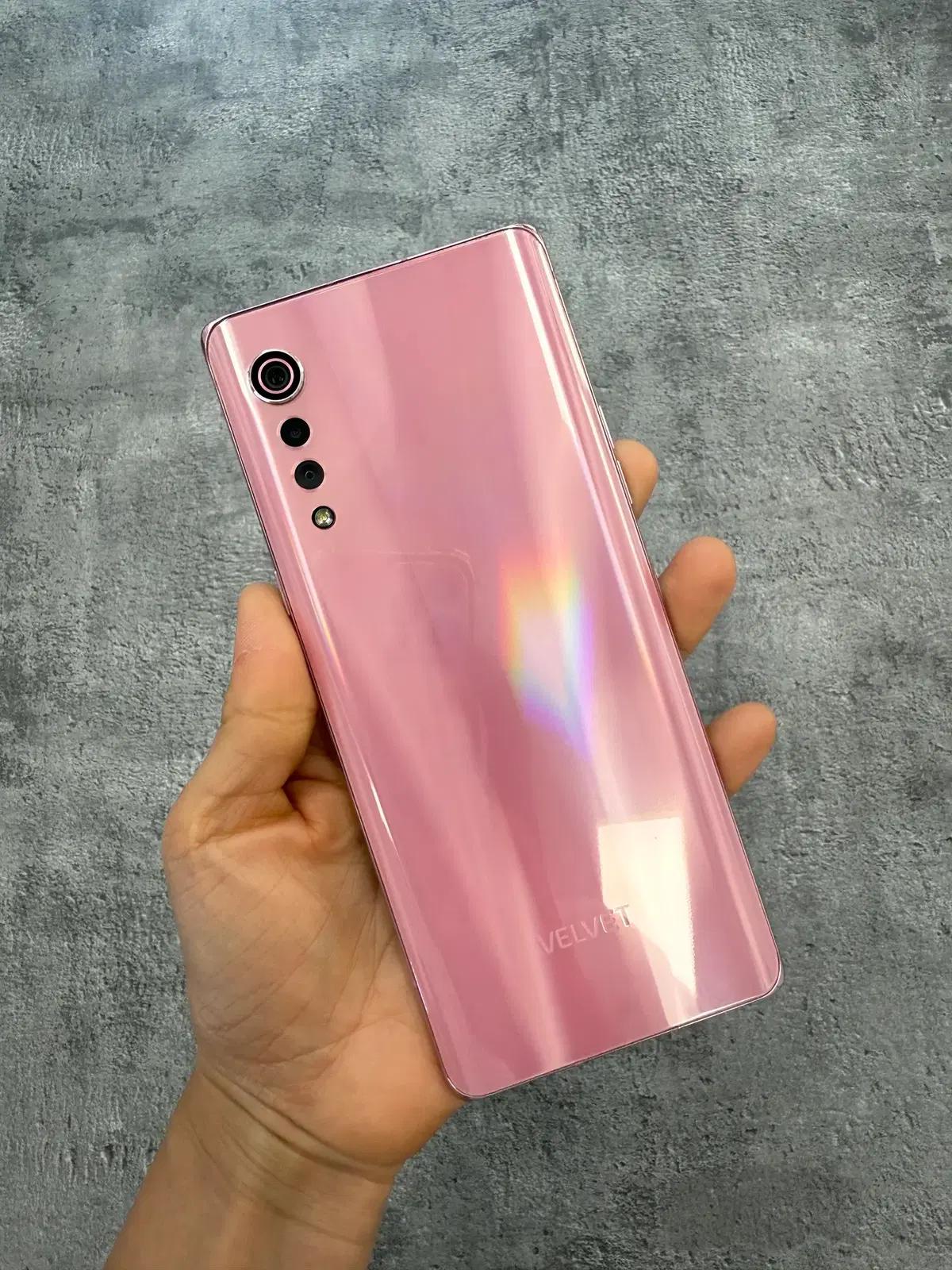 LG 엘지 벨벳폰 핑크 128기가