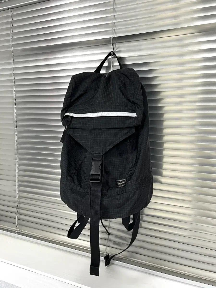 PORTER-RIPSTOP BACKPACK (Black) 포터 백팩