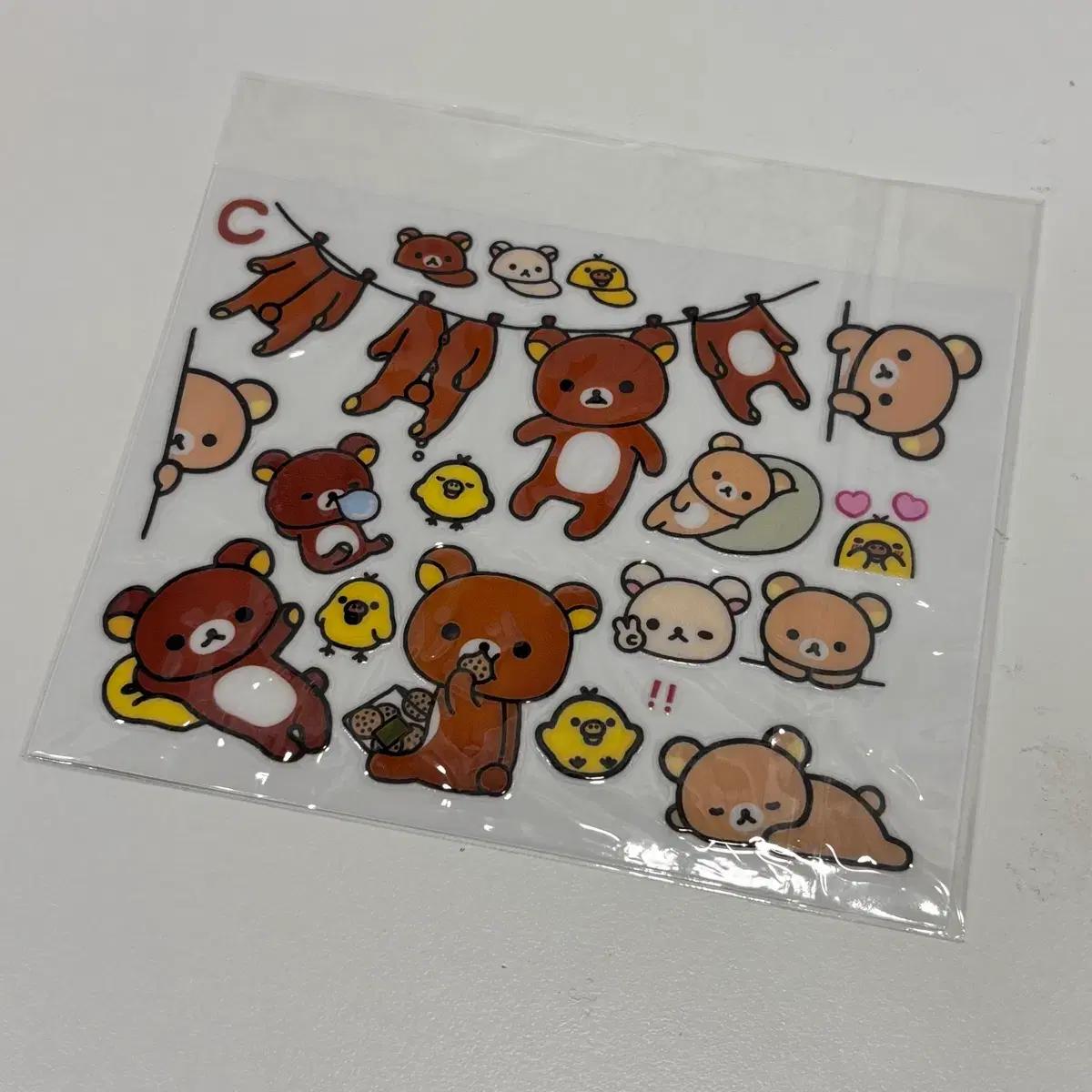 스티커) 리락쿠마 방수스티커