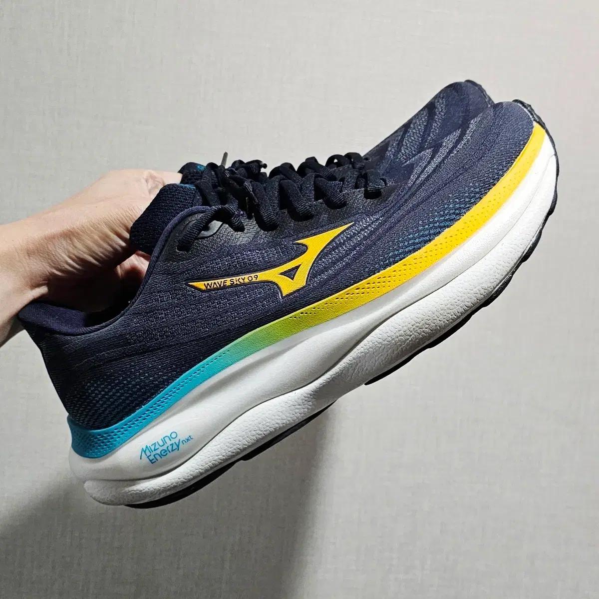 웨이브 스카이 9 러닝화 네이비 275