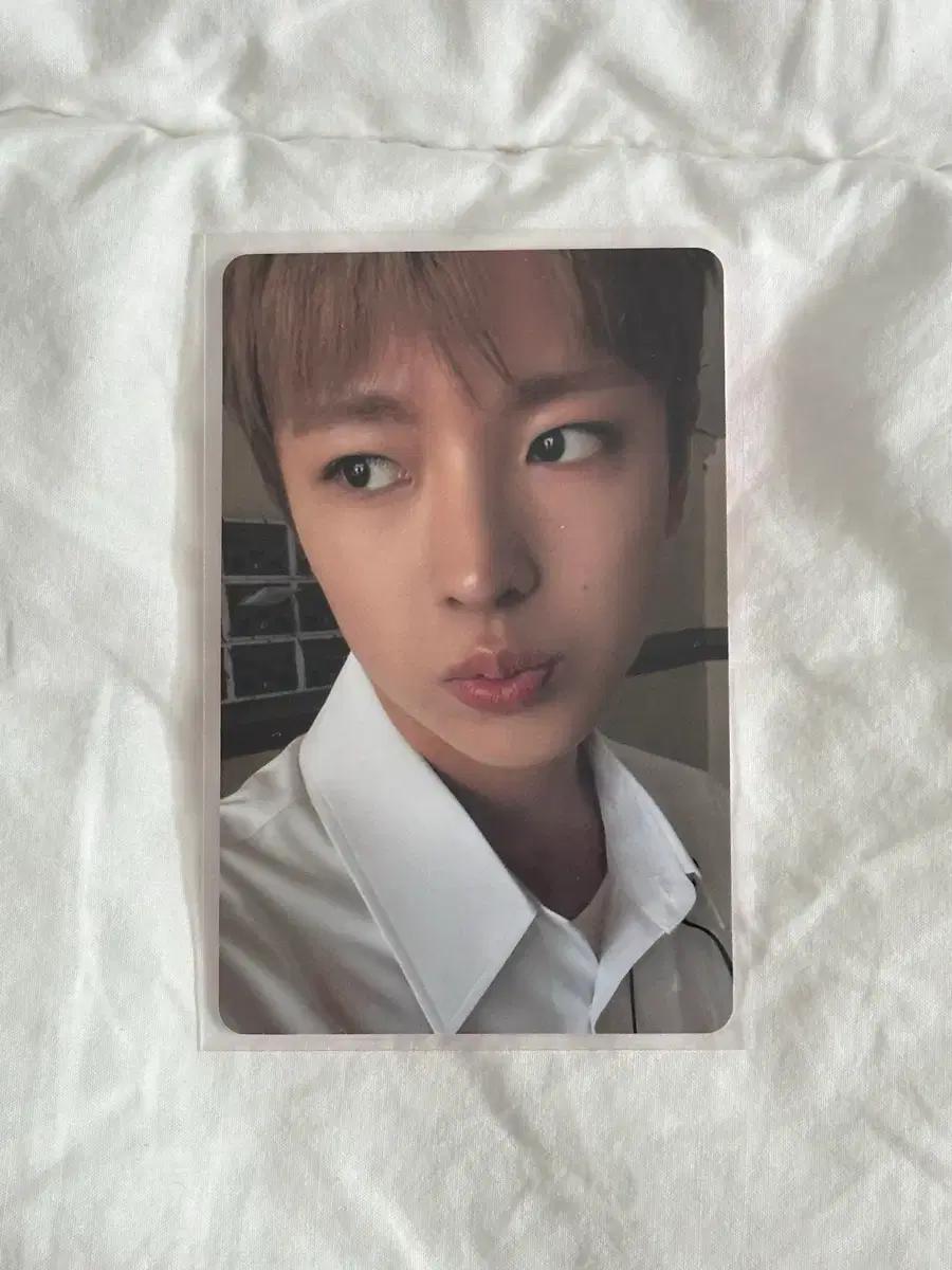 엔시티 위시 베이비블루 유우시 컬러 초회한정 포카