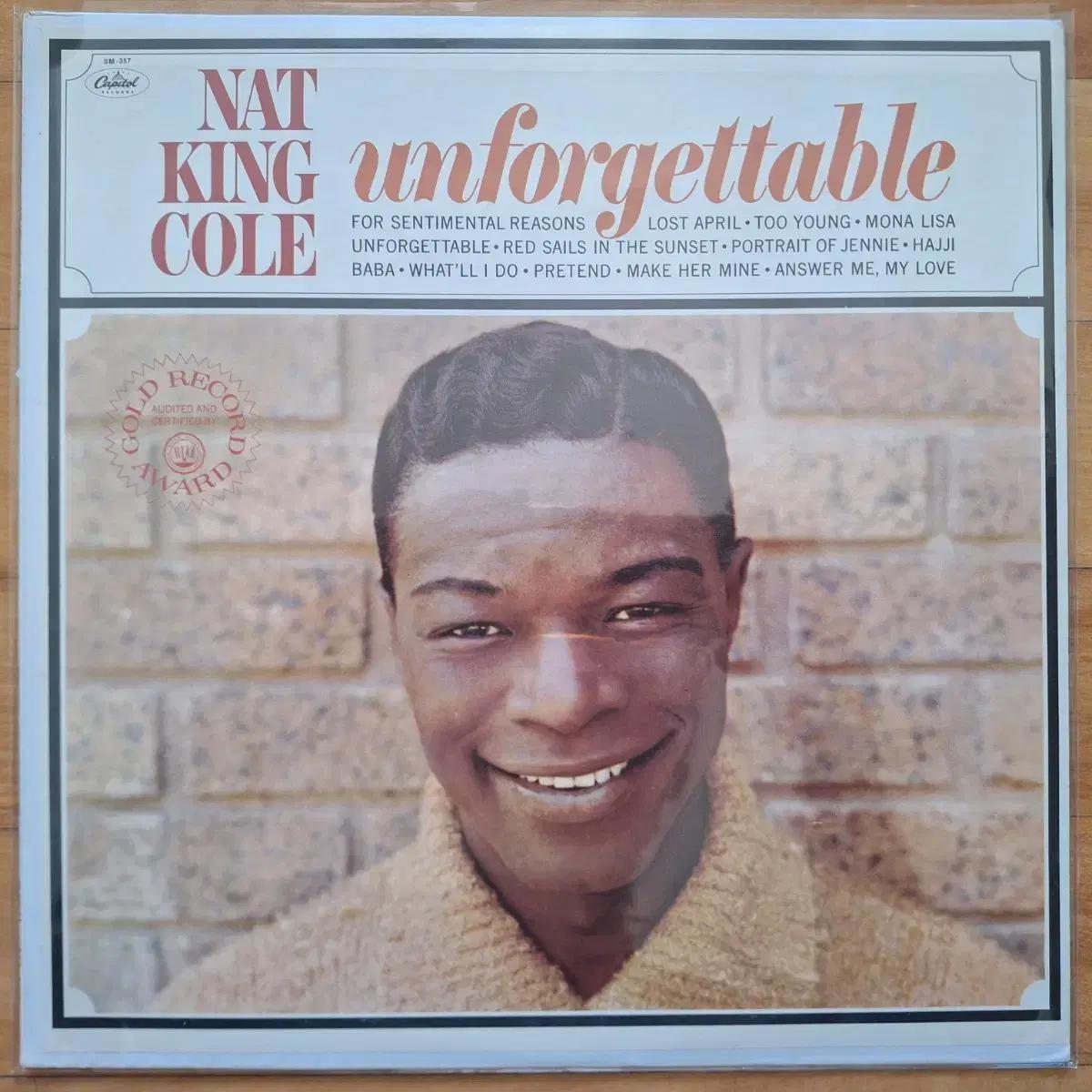 미국반/Nat King Cole - Unforgettable LP
