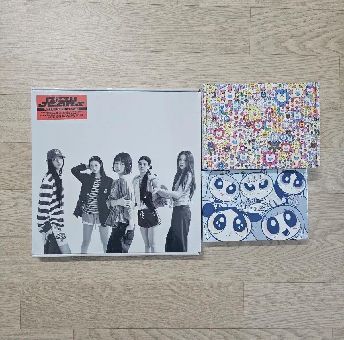 일괄미개봉) 뉴진스 get up 슈퍼네추럴 하우스윗 앨범 해린하니단체포카