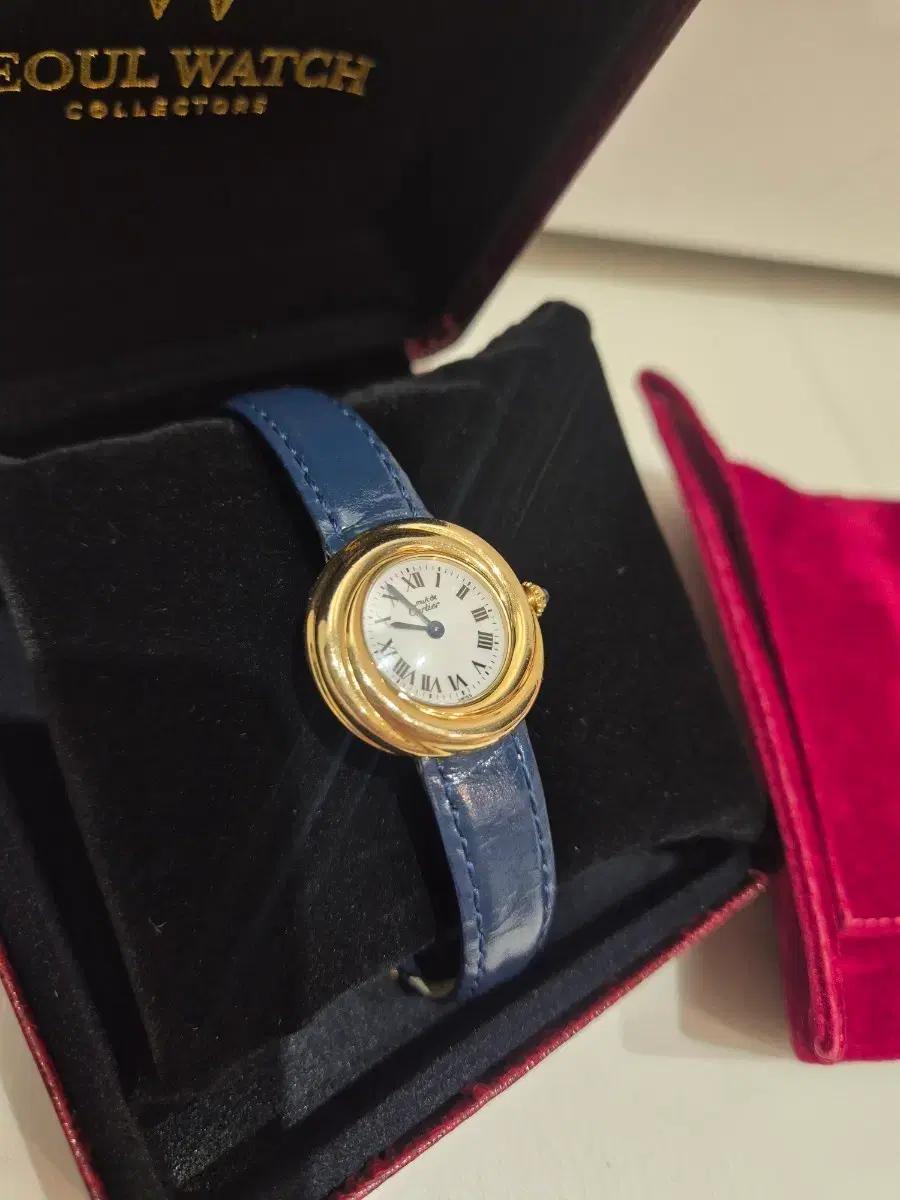 까르띠에 머스트 트리니티 시계