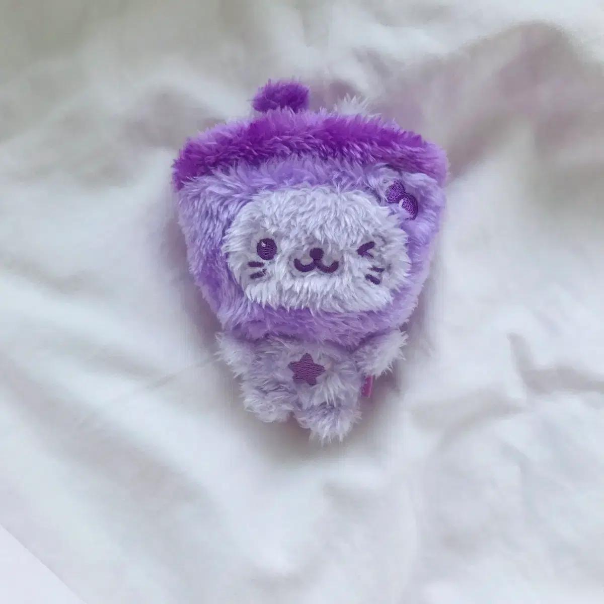 엔시티 위시 컬러위시돌 버블냥 보라색 유우시