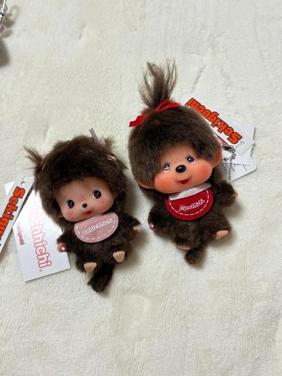 몬치치 베비치치 빅헤드 키링 핑크 여아