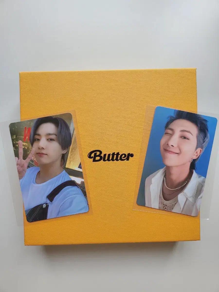 방탄소년단 bts 버터 앨범 특전 정국 포카 포스터