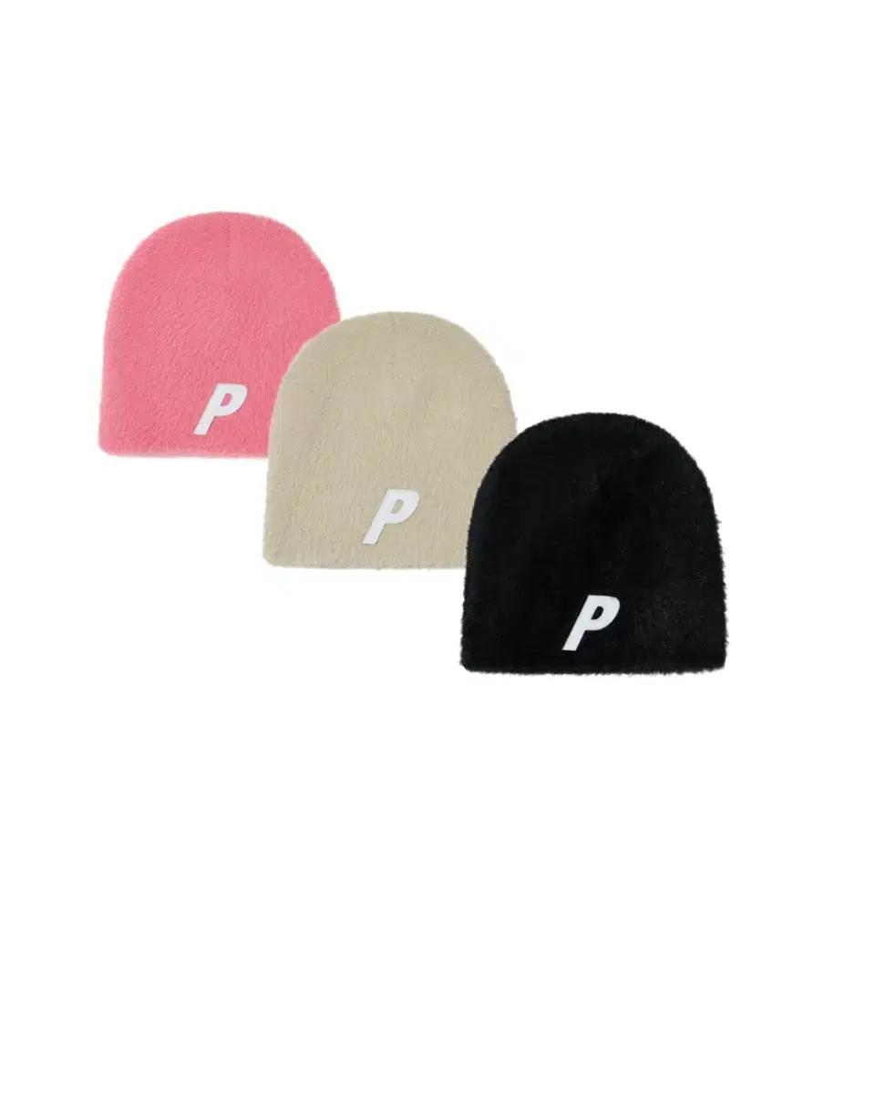 (새상품)25fw팔라스 포우 모헤어 비니 모자 스토니 블랙 핑크 그레이