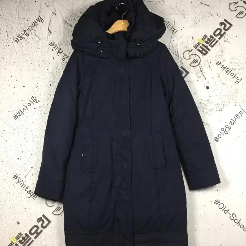 노비스 아스트리드 여성 롱패딩 점퍼 네이비 S 3400199