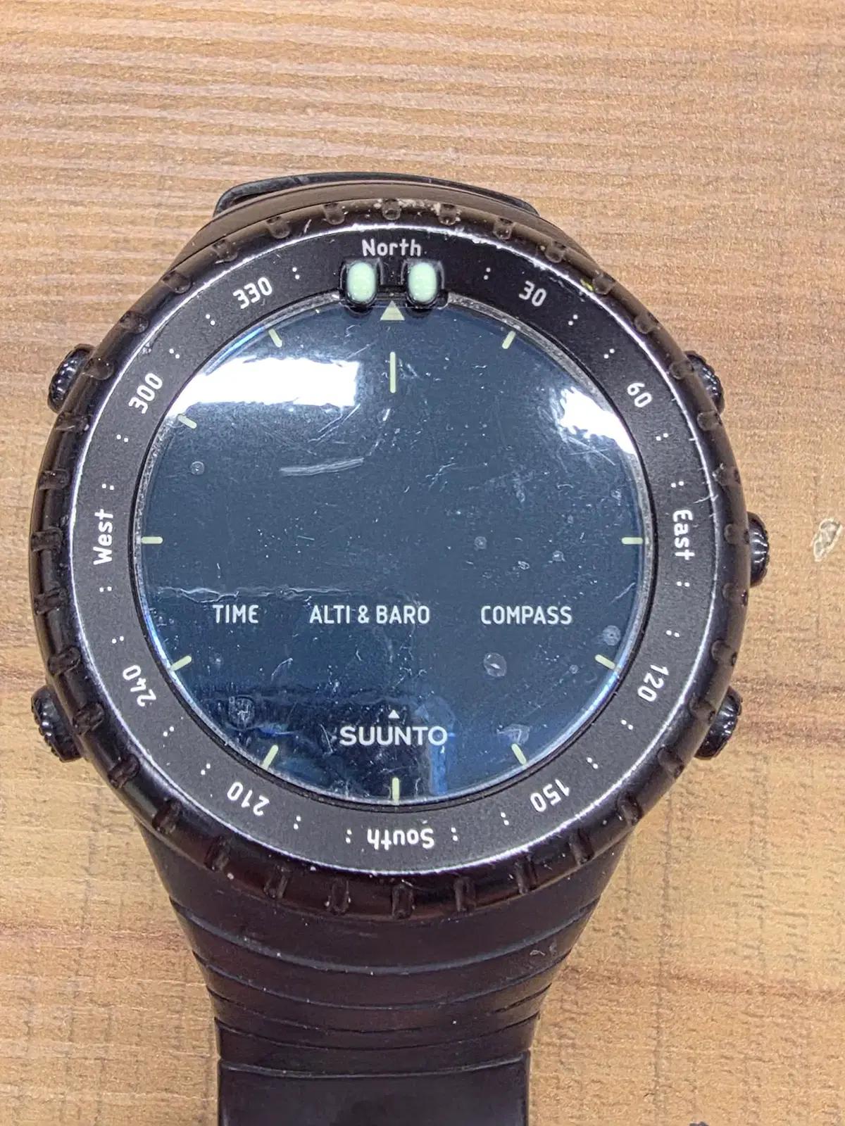 순토 코어 올블랙 손목시계, 등산, 아웃도어 시계