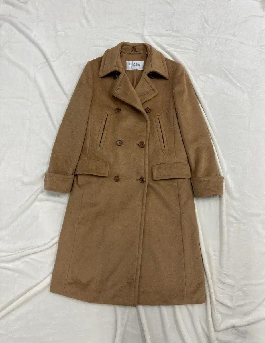 (IT40)막스마라 카멜헤어 더블 코트