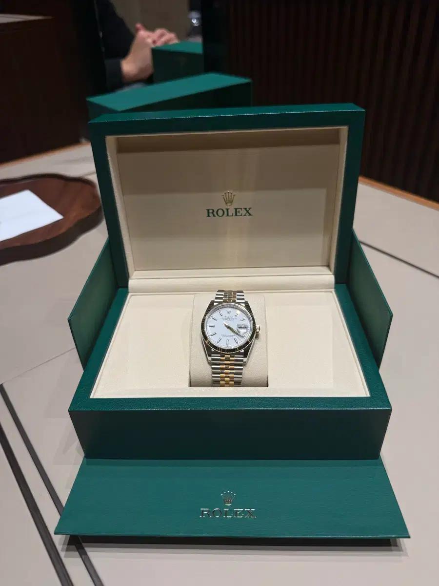(미시착) 25.11 구매- 롤렉스 데이저스트 콤비 36 (126233)