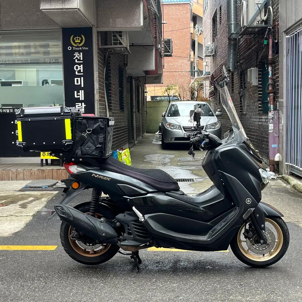 21년식 엔맥스125 ABS모델 야마하 배달셋팅 알탑장착 155만원