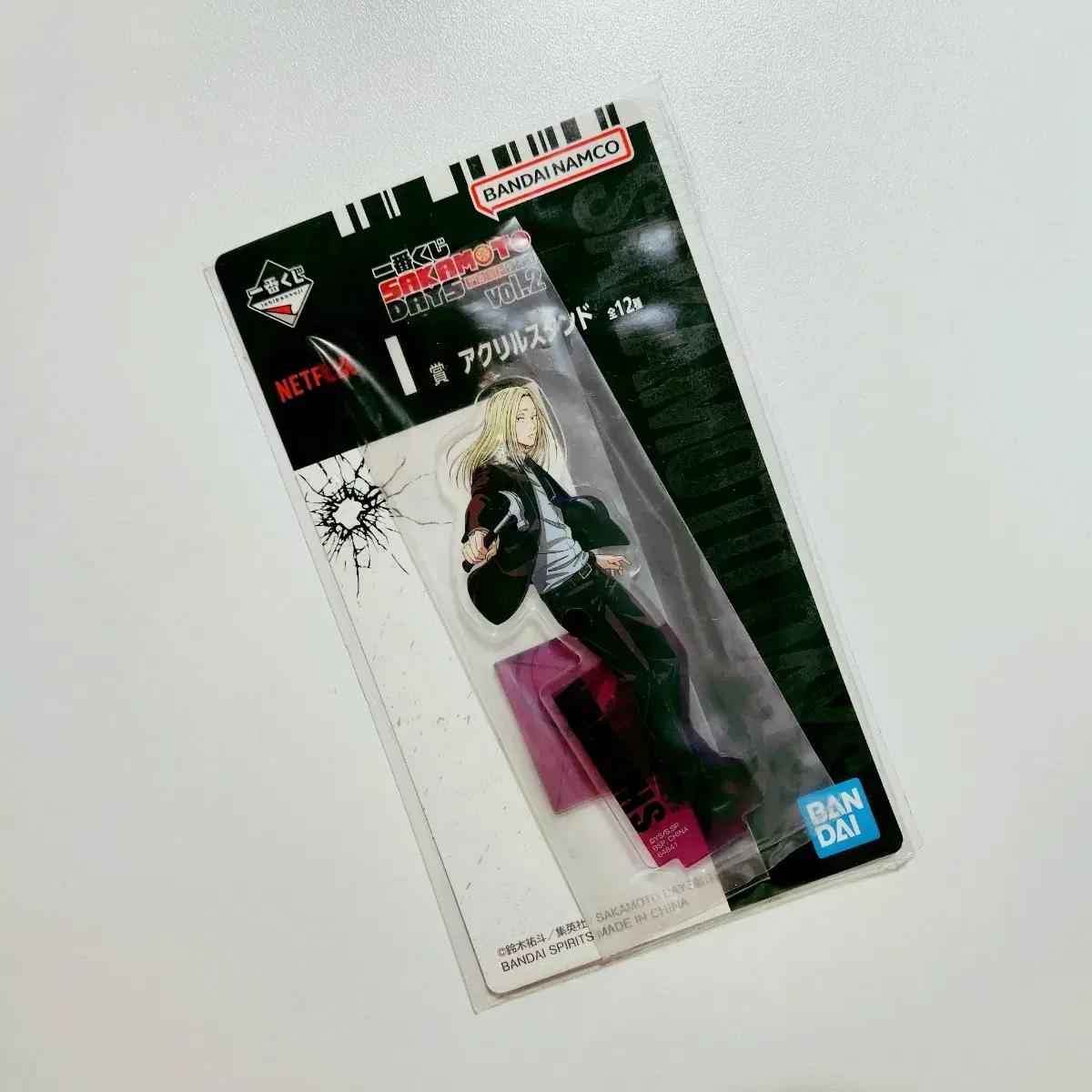 사카모토데이즈 사카데이 시시바 이치방쿠지 제일복권 I상 아크릴 스탠드