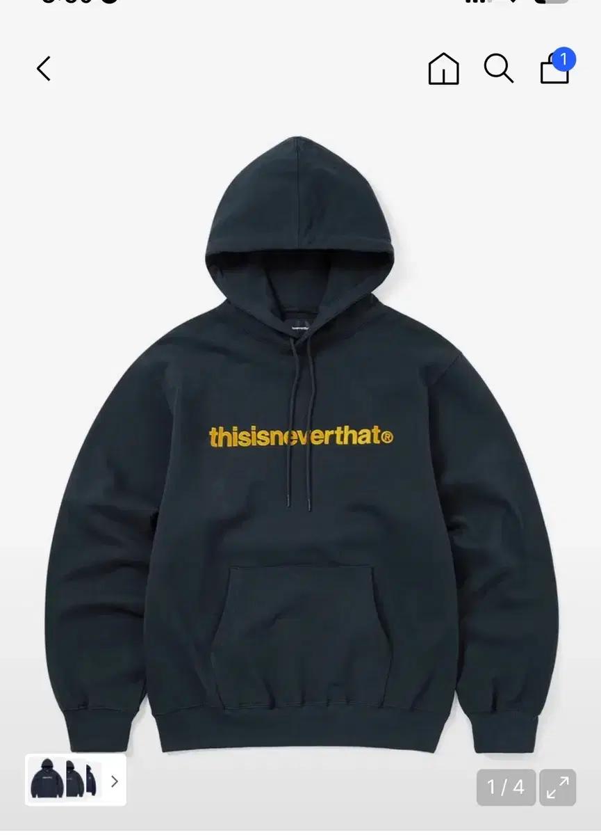 디스이즈네버댓 후드티