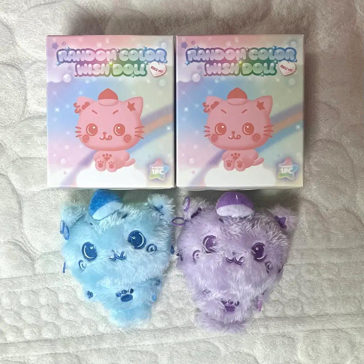 +덤) 쿠리 리쿠 엔시티위시 컬러돌 위시돌 컬러 팝업 쿠리 하늘 보라