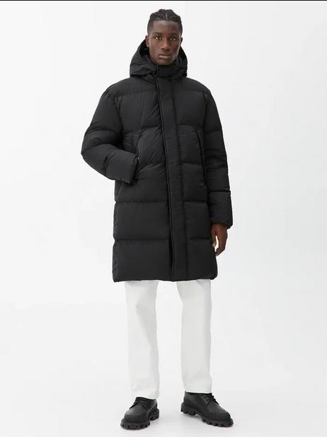 아르켓 ARKET  롱패딩 블랙 s