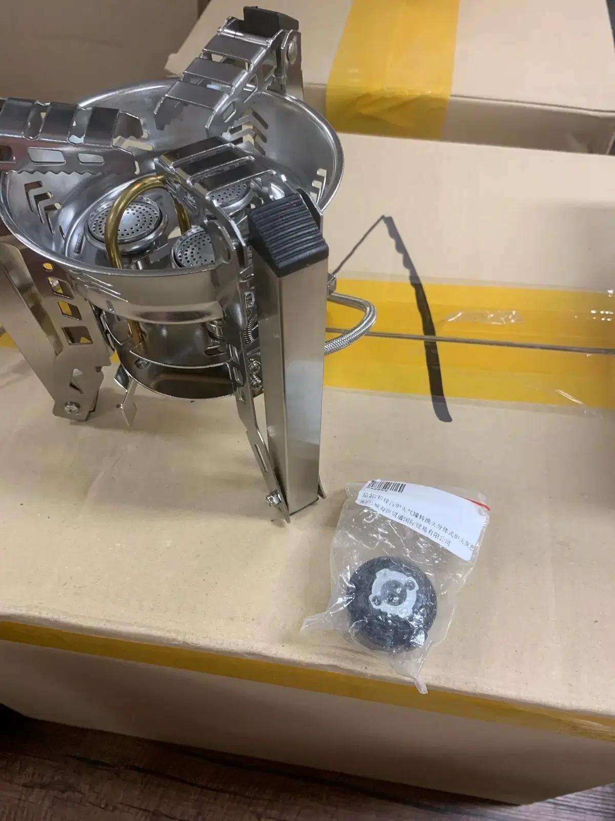 부린 BL100-B16 가스 스토브 접이식 캠핑 스플릿 버너 고화력