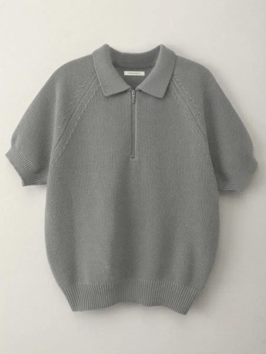 낫띵리튼 porter short sleeve jumper(water)