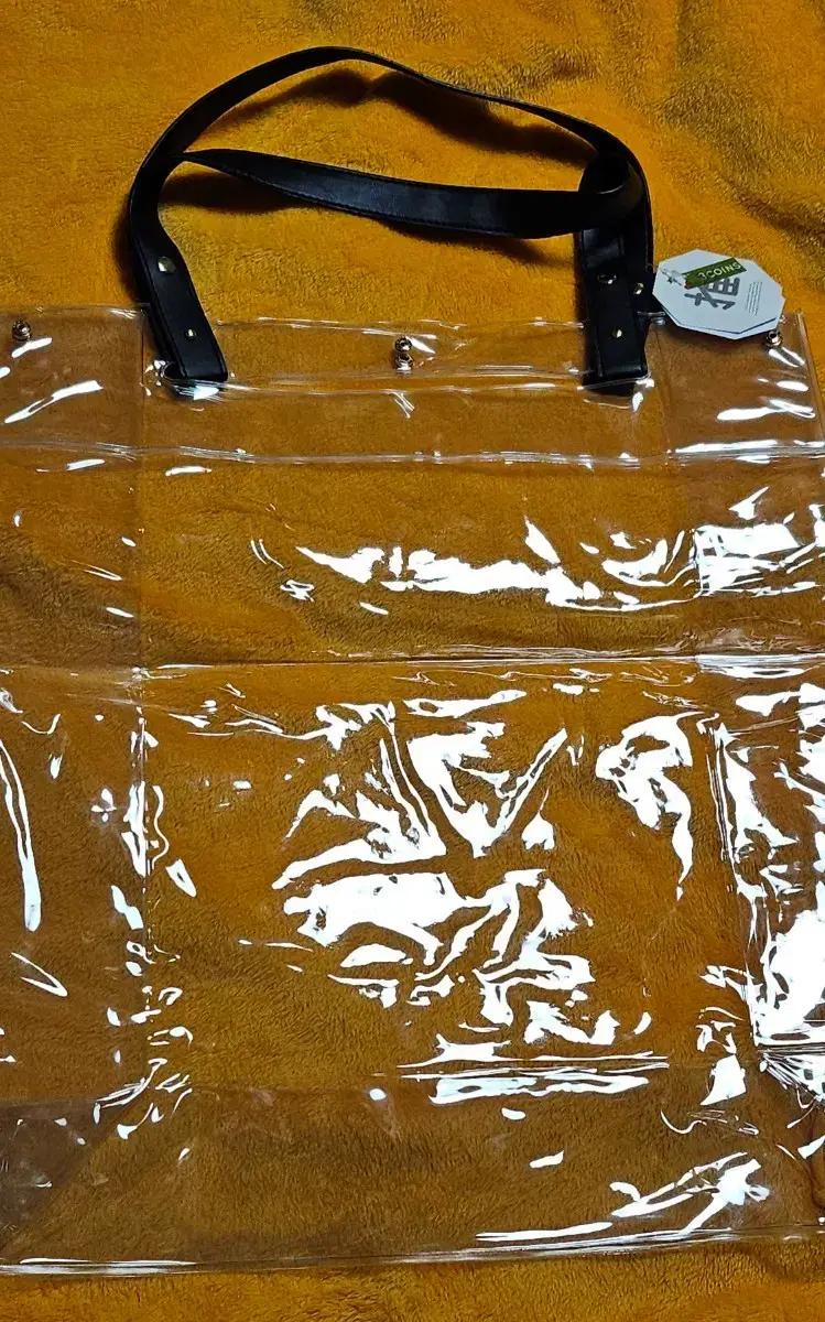 3COINS 쓰리코인즈 PVC 투명 토트백