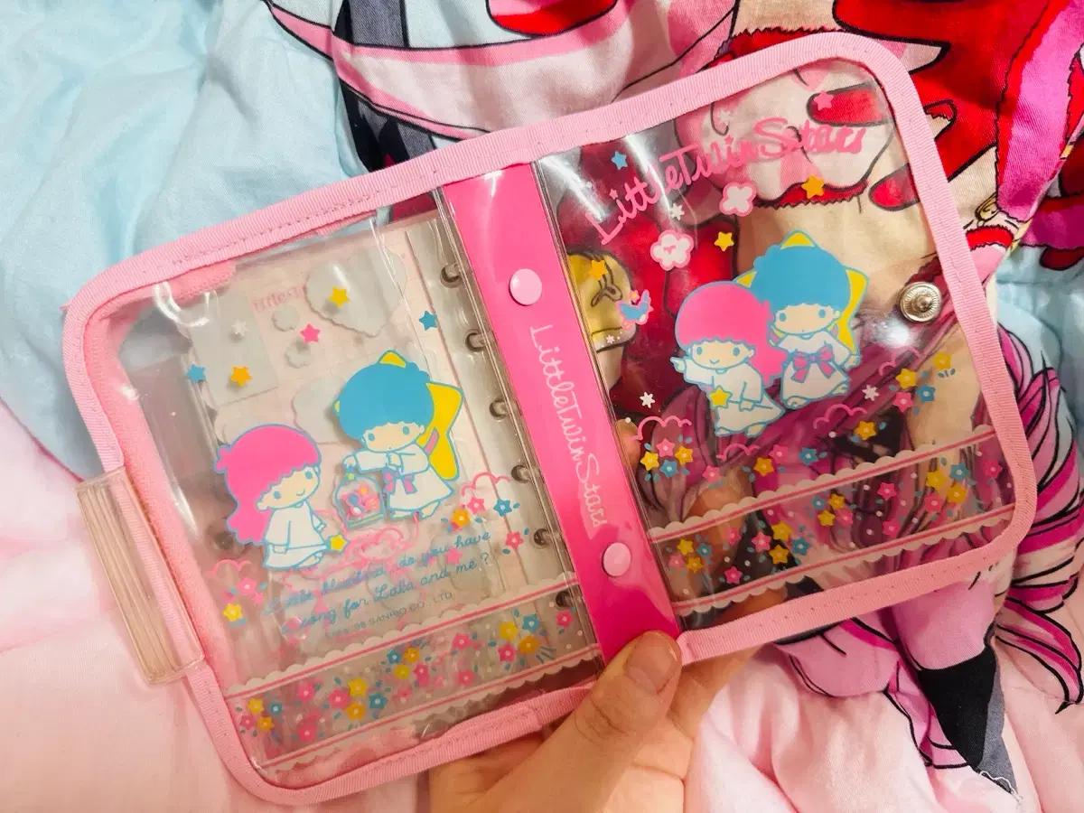 키키라라다이어리 바인더 커버만 고전키티다이어리 리틀트윈스타