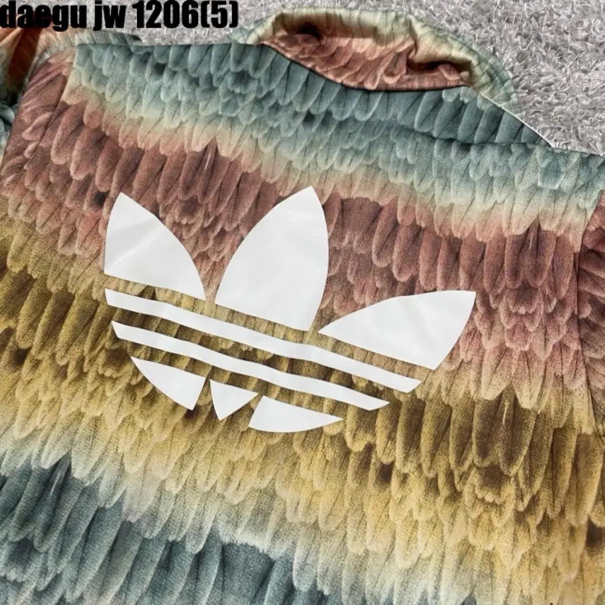 아디다스 삼선 트랙 자켓 빈티지 패턴90 1206