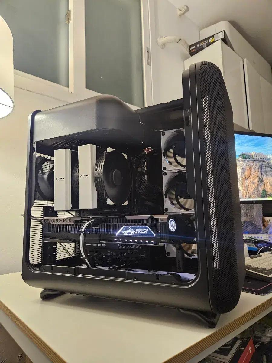 9800x3d / rtx5080 뱅가드 / 녹투아 g2 / 48g 본체