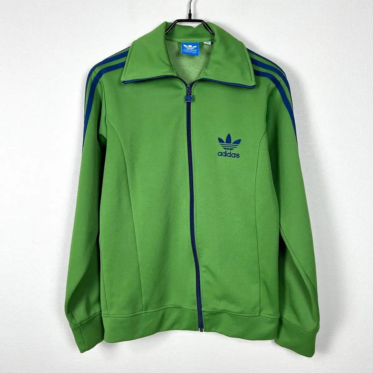 아디다스/그린 져지 트레이닝 자켓 집업 L 100/라덴