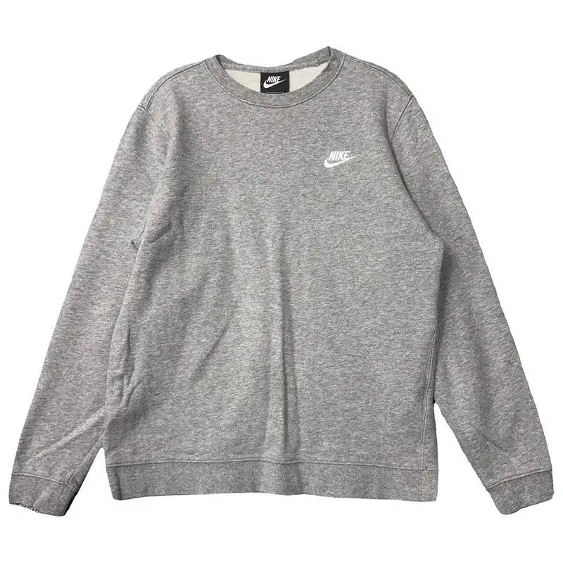 나이키 스우시 라이트 그레이 맨투맨 M