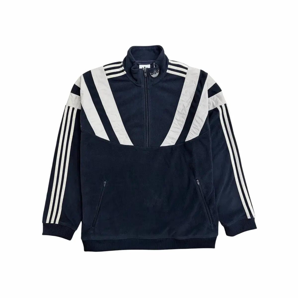 아디다스 발란타 네이비 아노락 후리스 트랙탑 져지 110 xxl 2xl