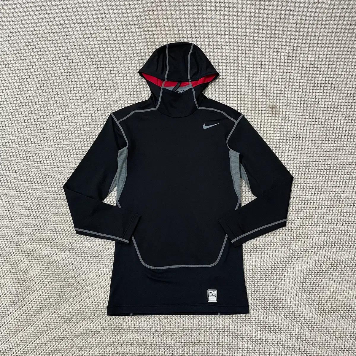 M 나이키 프로 콤뱃 기모 기능성 긴팔후드 N.8732