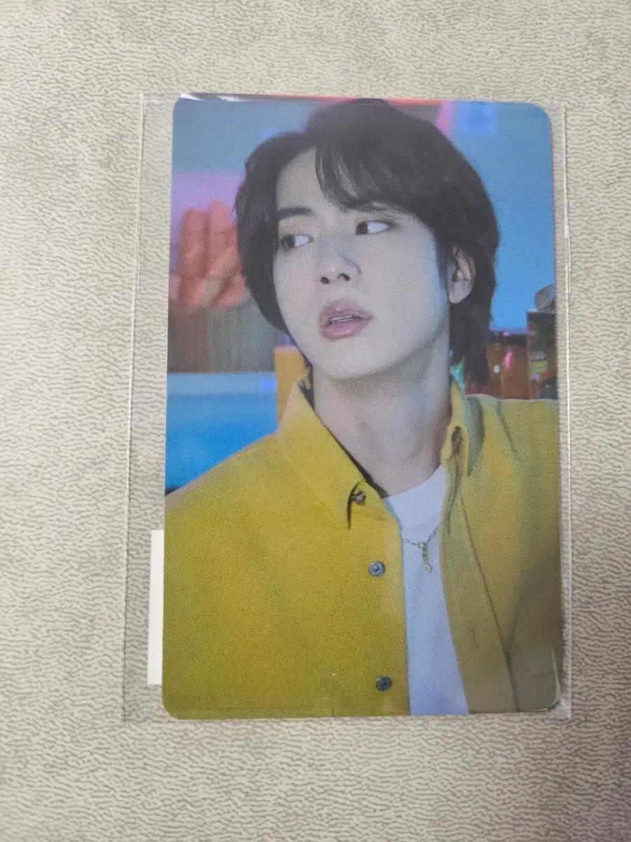 미개봉 bts 방탄 석진 퍼투댄 일본 위버스 특전 포카