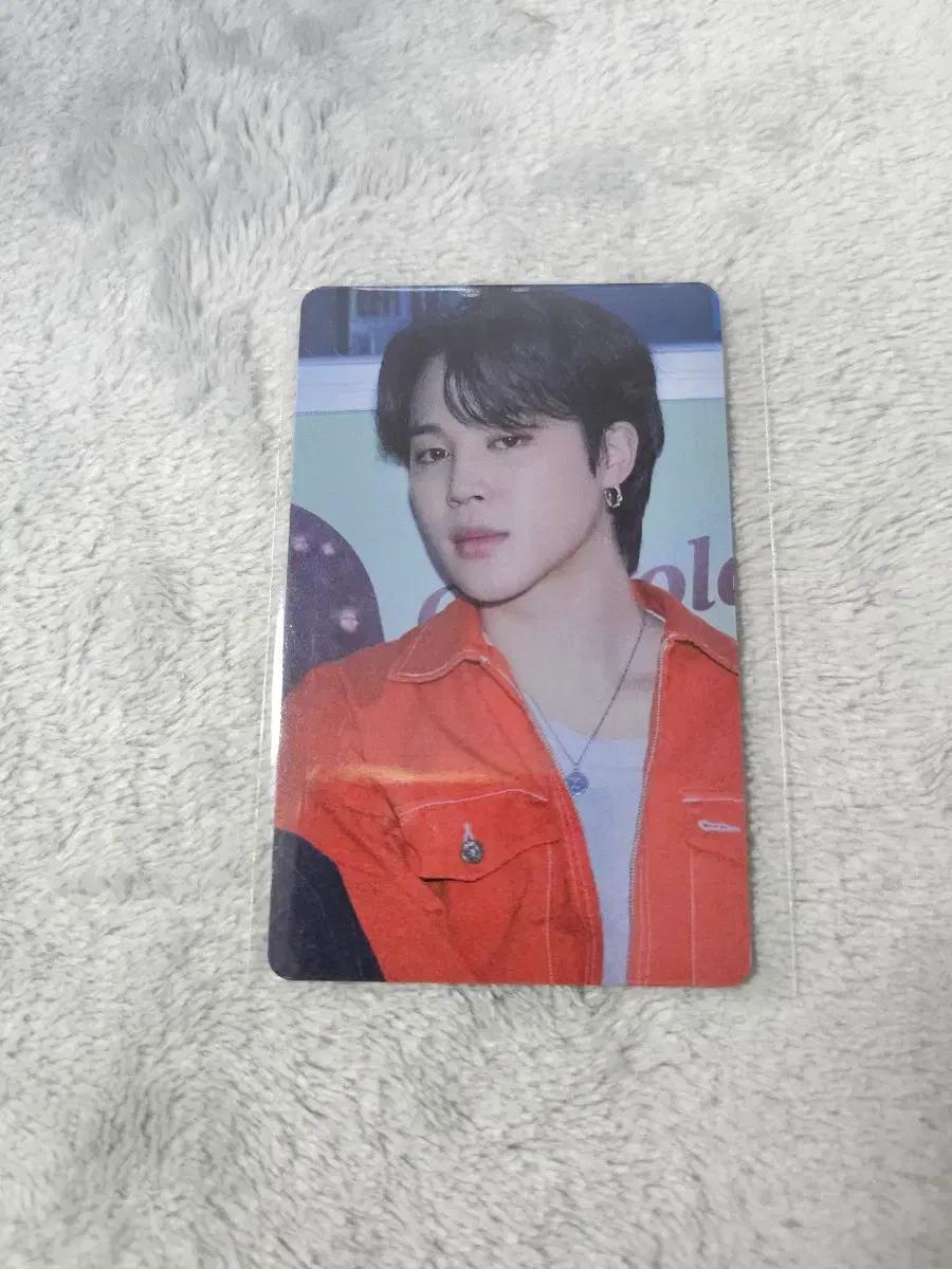 미개봉 bts 방탄 지민 퍼투댄 일본 위버스 특전 포카