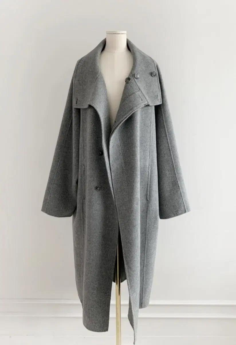 (에바빈/새상품)맨즈 남성 캐시미어 코트 딥그레이