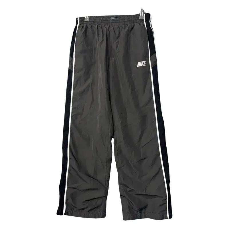 나이키 그레이 우븐 트레이닝 팬츠 L