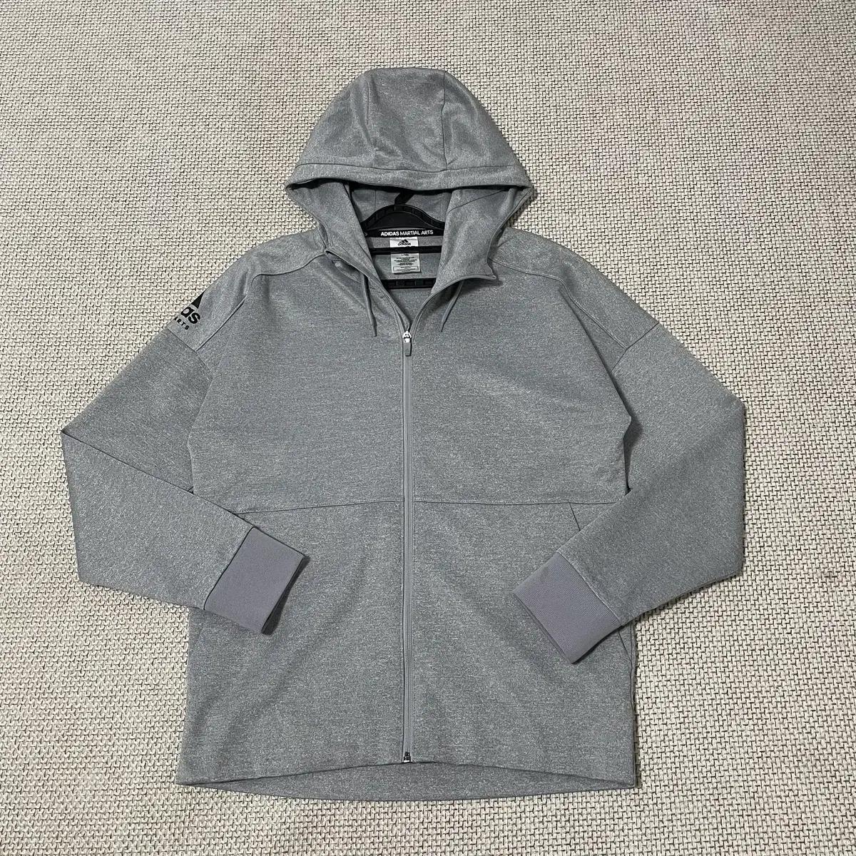 L 아디다스 기능성 후드집업 자켓 N.8792