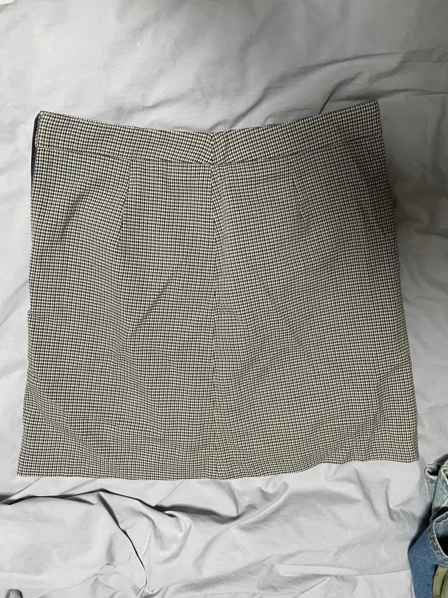 탑텐 하운드투스 체크 스커트