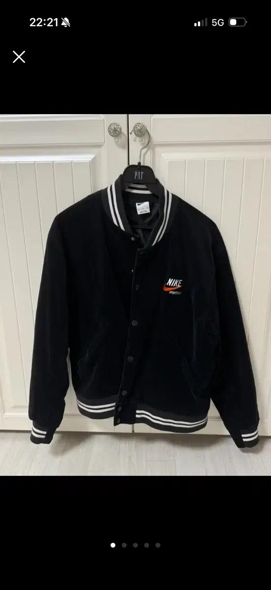 나이키 코듀로이 바시티 자켓