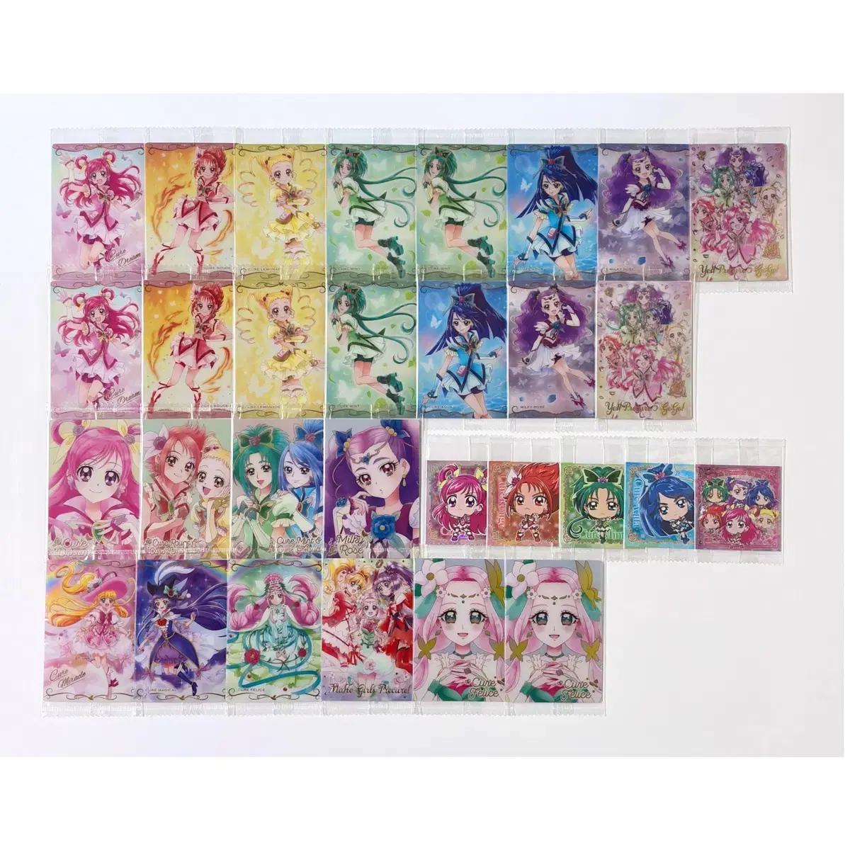 예프파 웨하스 씰 2탄 미개봉 세트 프리큐어