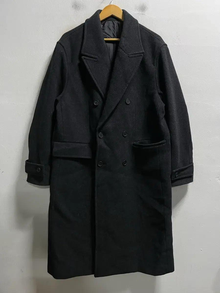 100-105 STCO 루즈핏 울 롱코트 정품