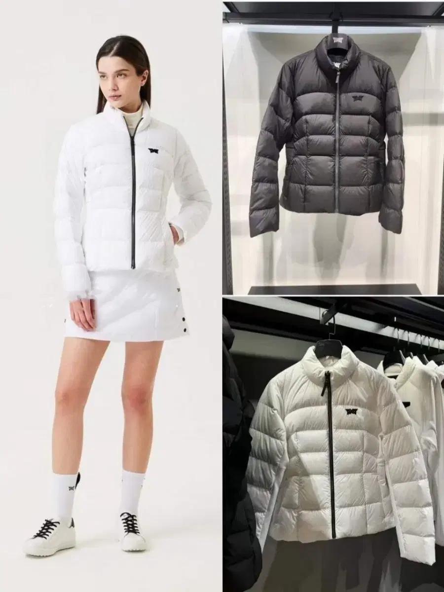 PxG 겨울 라이트웨이트 다운 자켓화이트