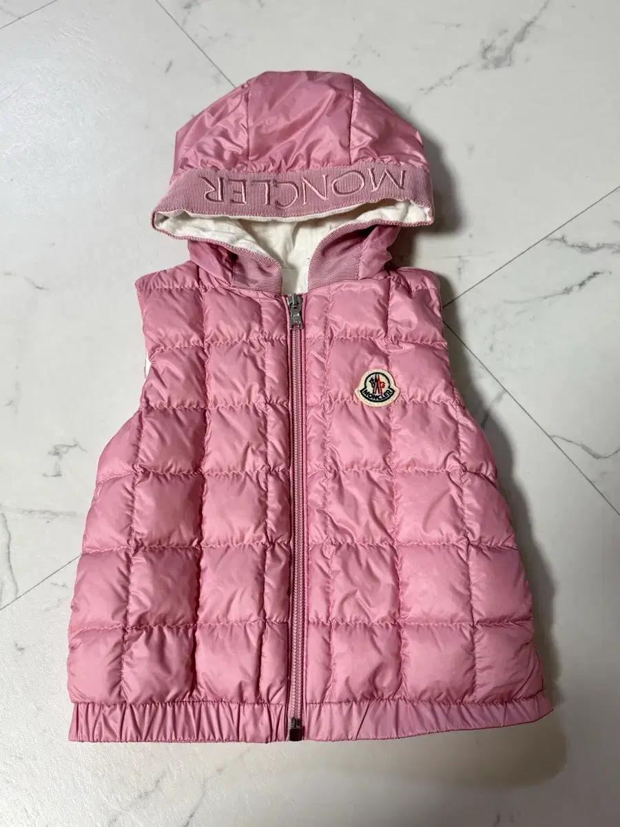 정품) 몽클레어 베스트 조끼패딩 12-18m